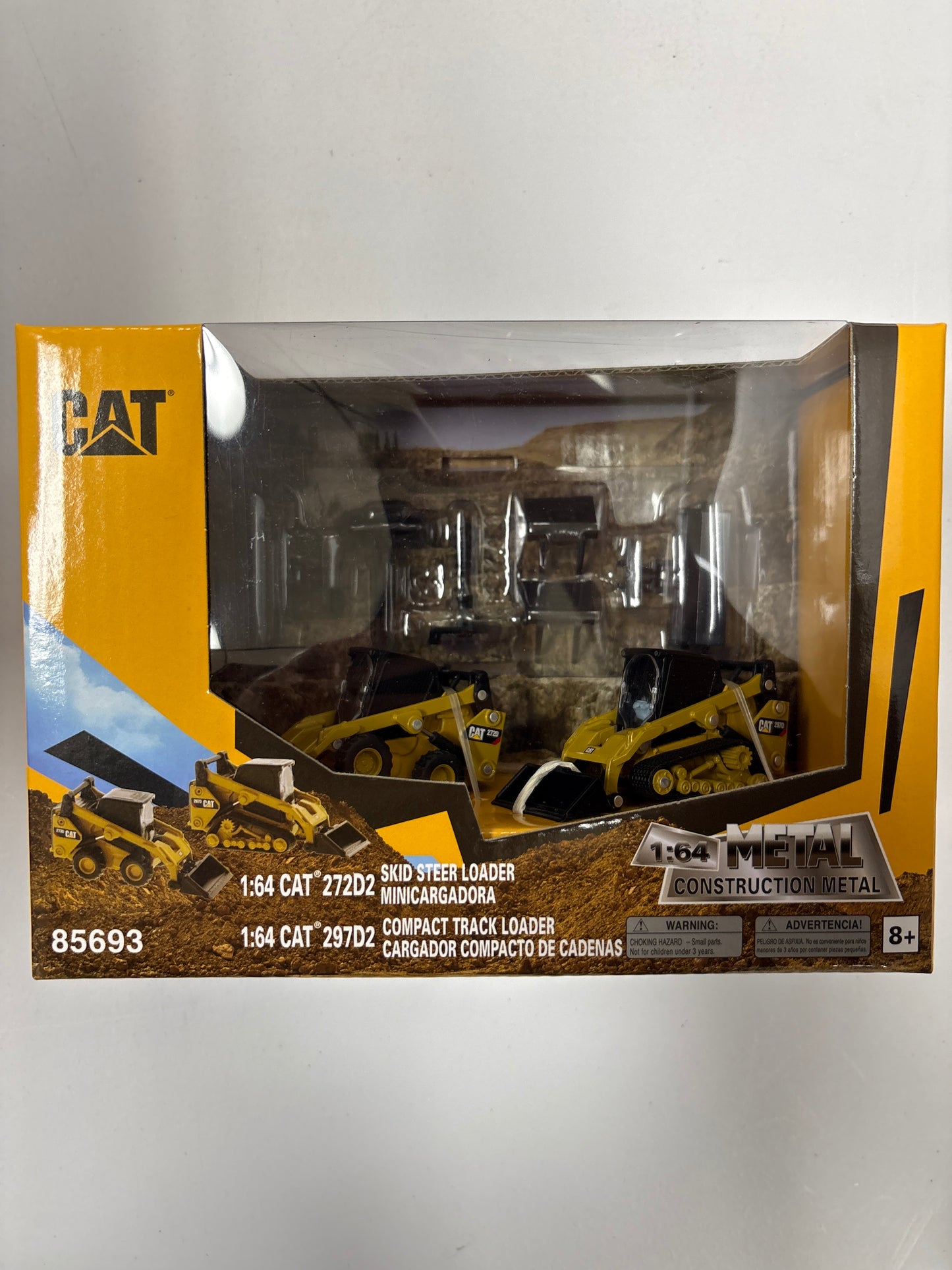 CAT 272D2 Skid Steer & 297D2 Compact Track Loader