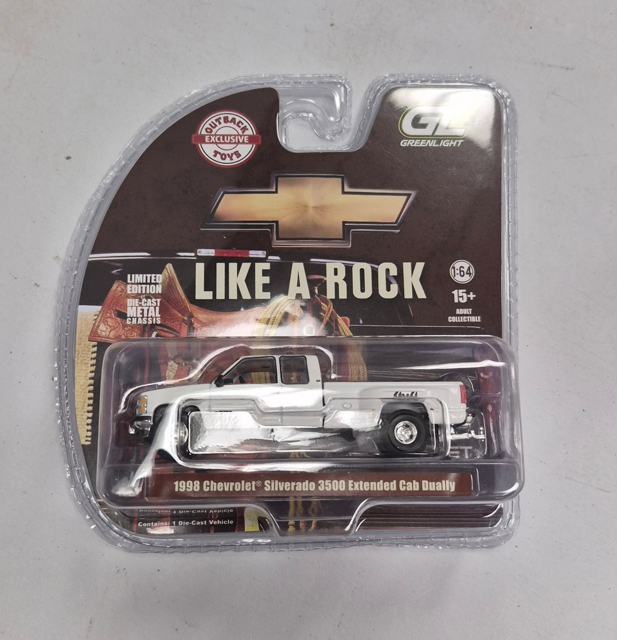 1998 Chevrolet Silverado 3500 Cab Dually (white)