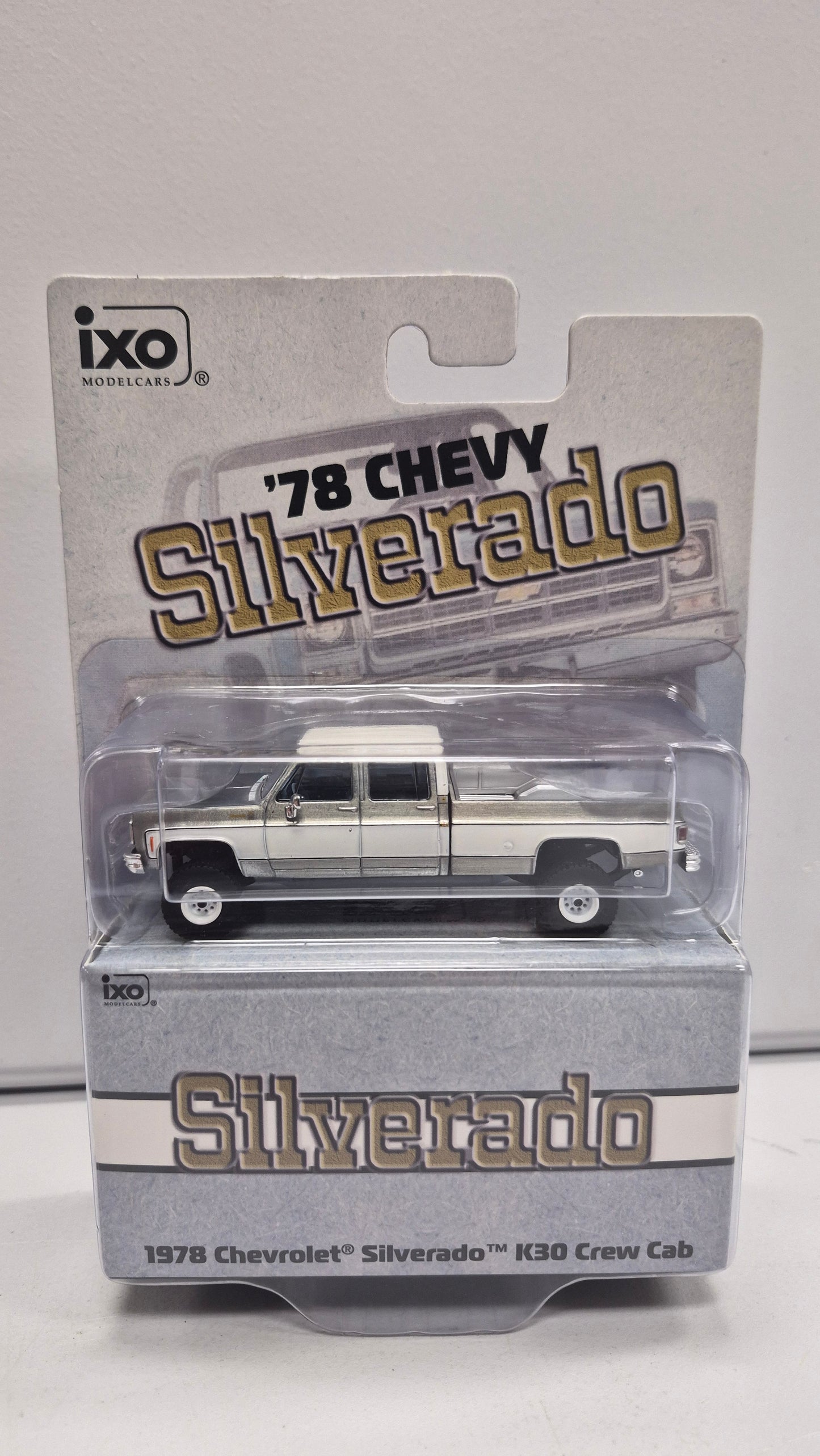 '78 Chevy Silverado K30 Crew Cab gray