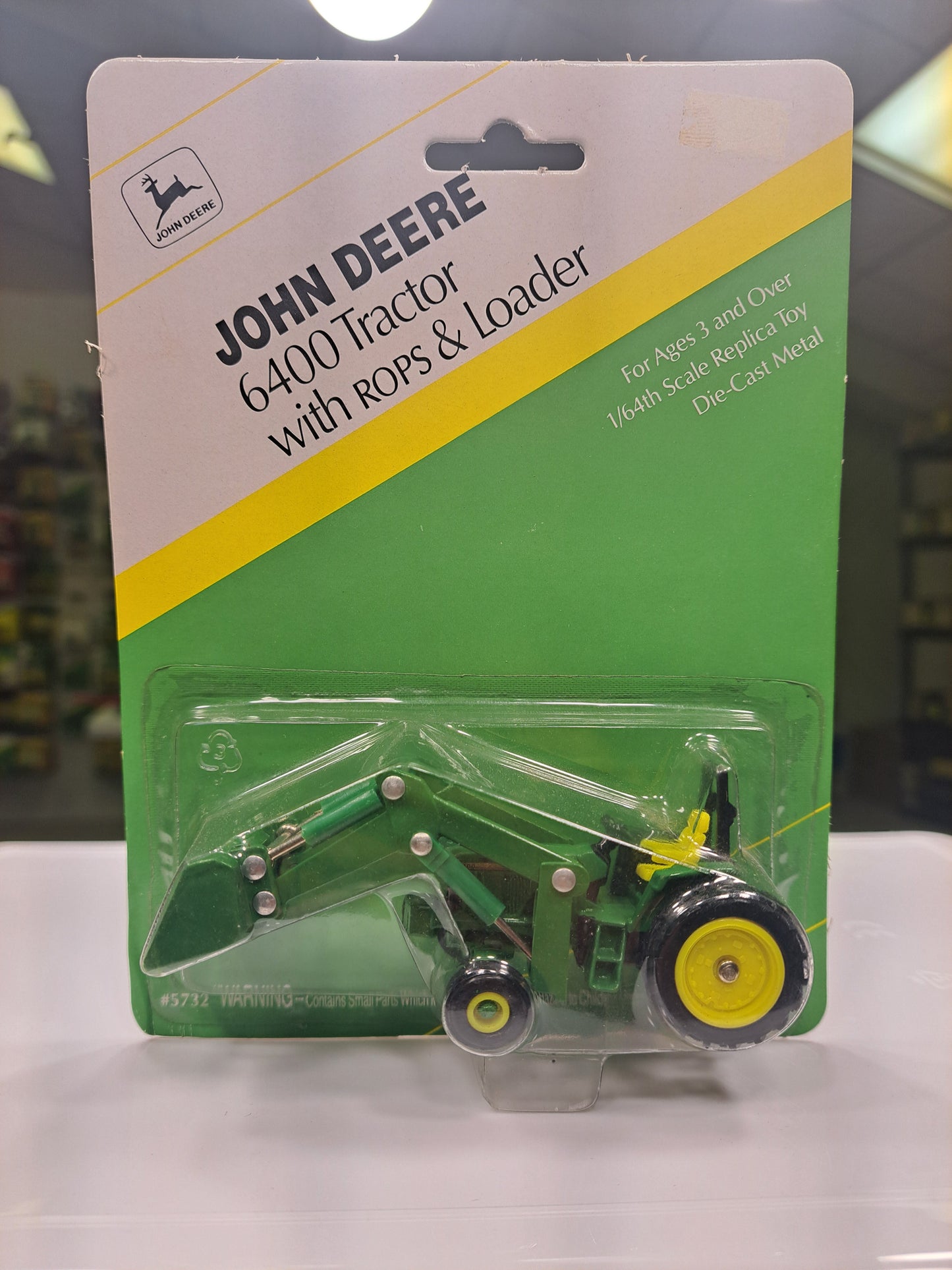 John Deere 6400 Tractor w/Rops & Loader