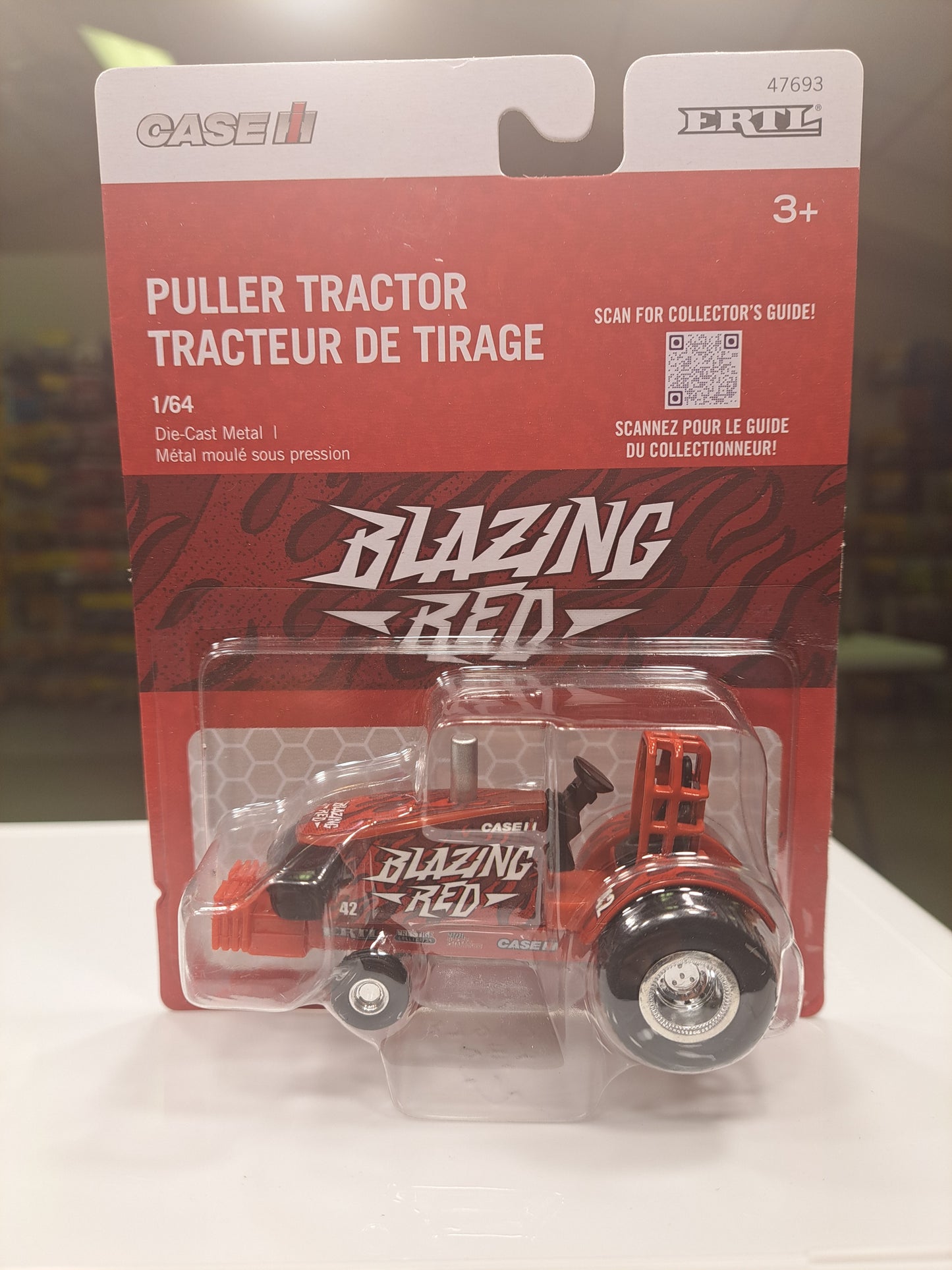 Puller Tractor Blazing Red Case IH