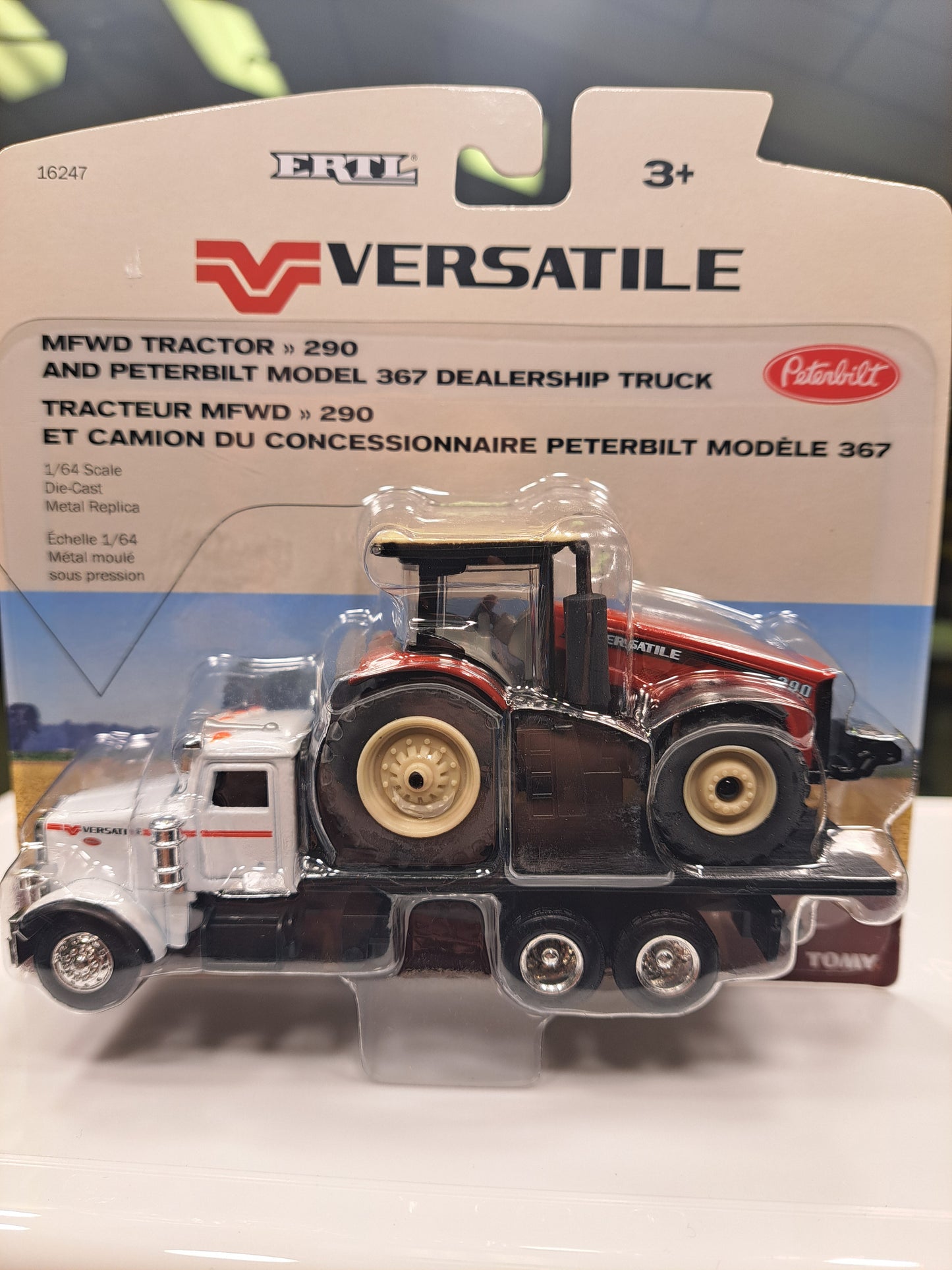 MFWD Tractor 290 & Peterbilt Model 367 Dealership Truck