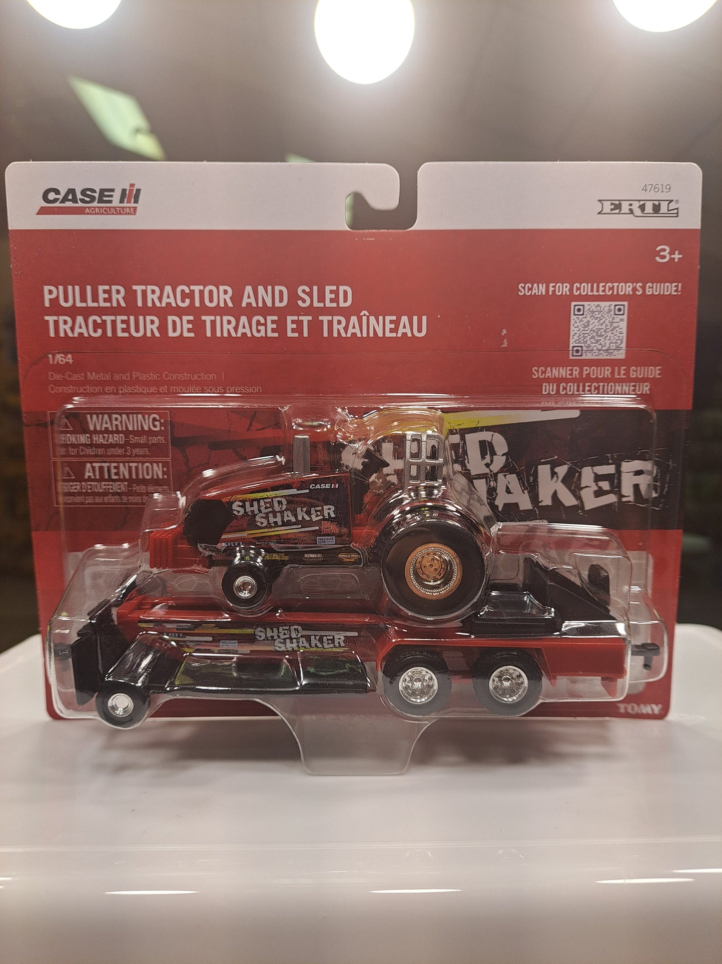 Puller Tractor and Sled Case IH