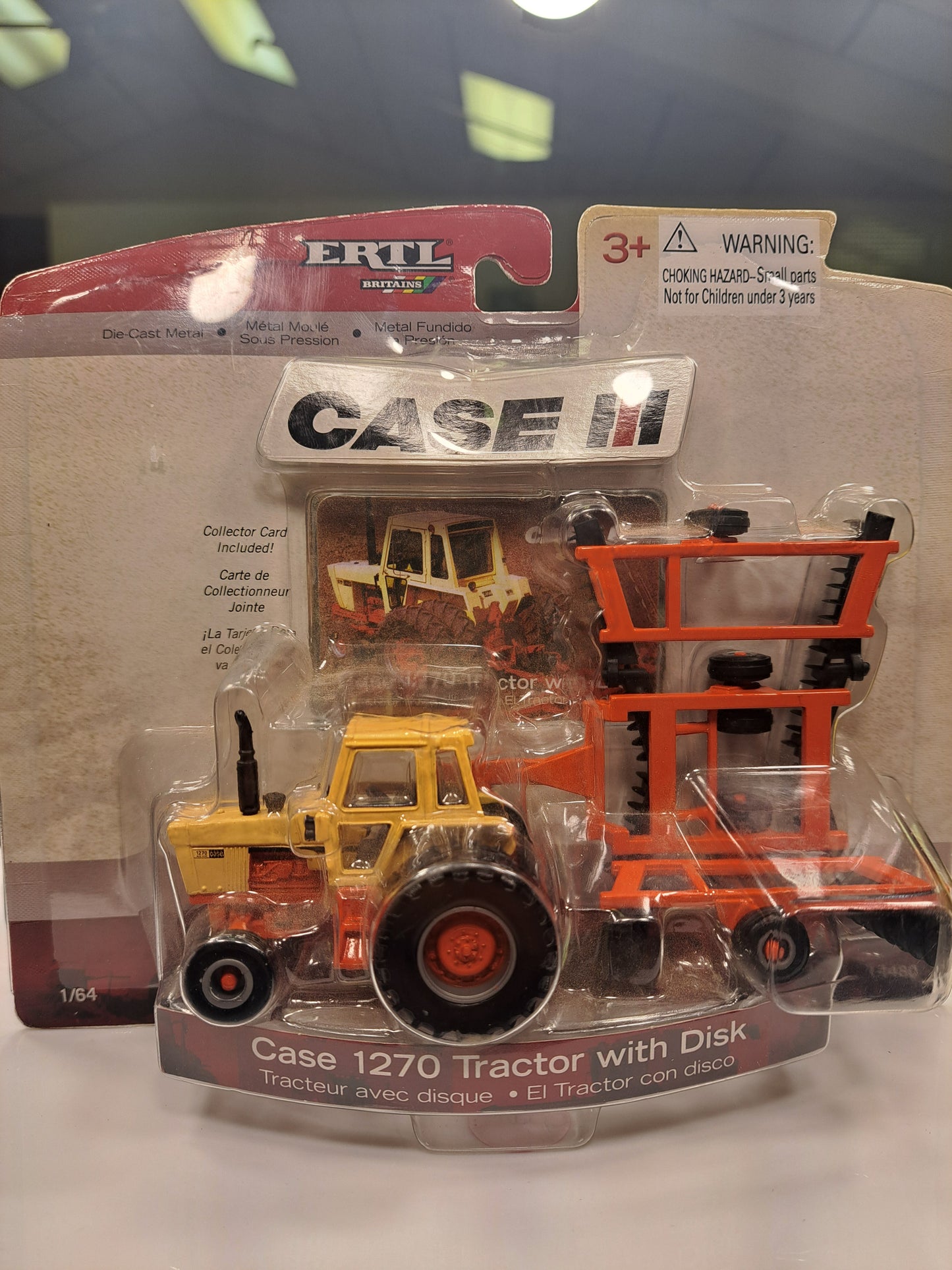 Case 1270 Tractor w/Disk