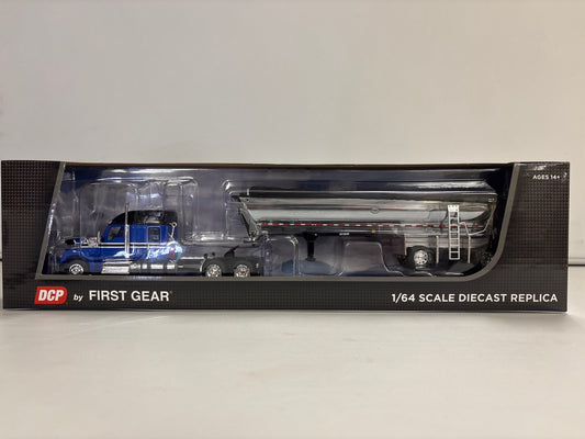 Kenworth W990 w/MAC Dump Trailer 60-2009 blue/black