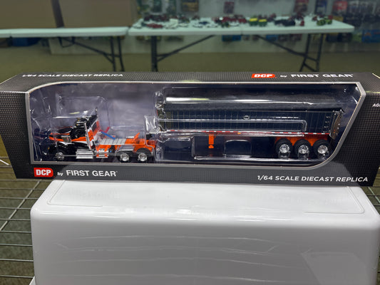 Kenworth W990 Day Cab with MAC Coal End Dump Tri-Axle Trailer 60-2008