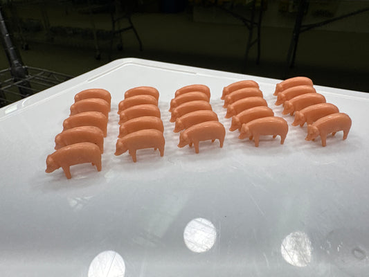 1/64 Pink Pigs 25 Pack