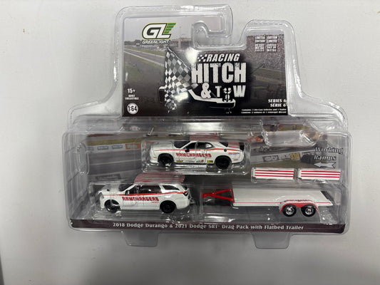 2018 Dodge Durango & 2021 Dodge SRT Drag Pack w/Flatbed Trailer