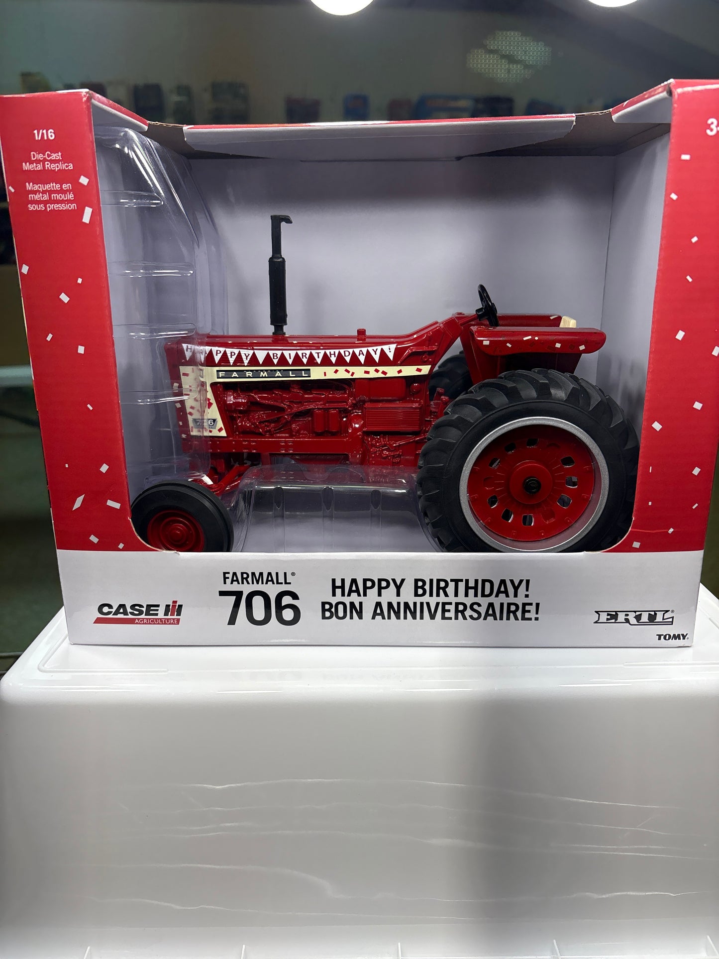 Farmall 706 Tractor Happy Birthday Edition