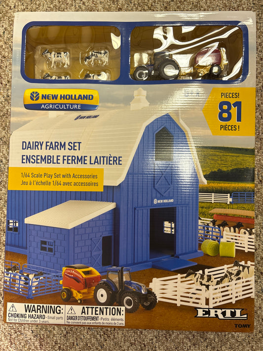 New Holland Dairy Farm Set 1/64 scale
