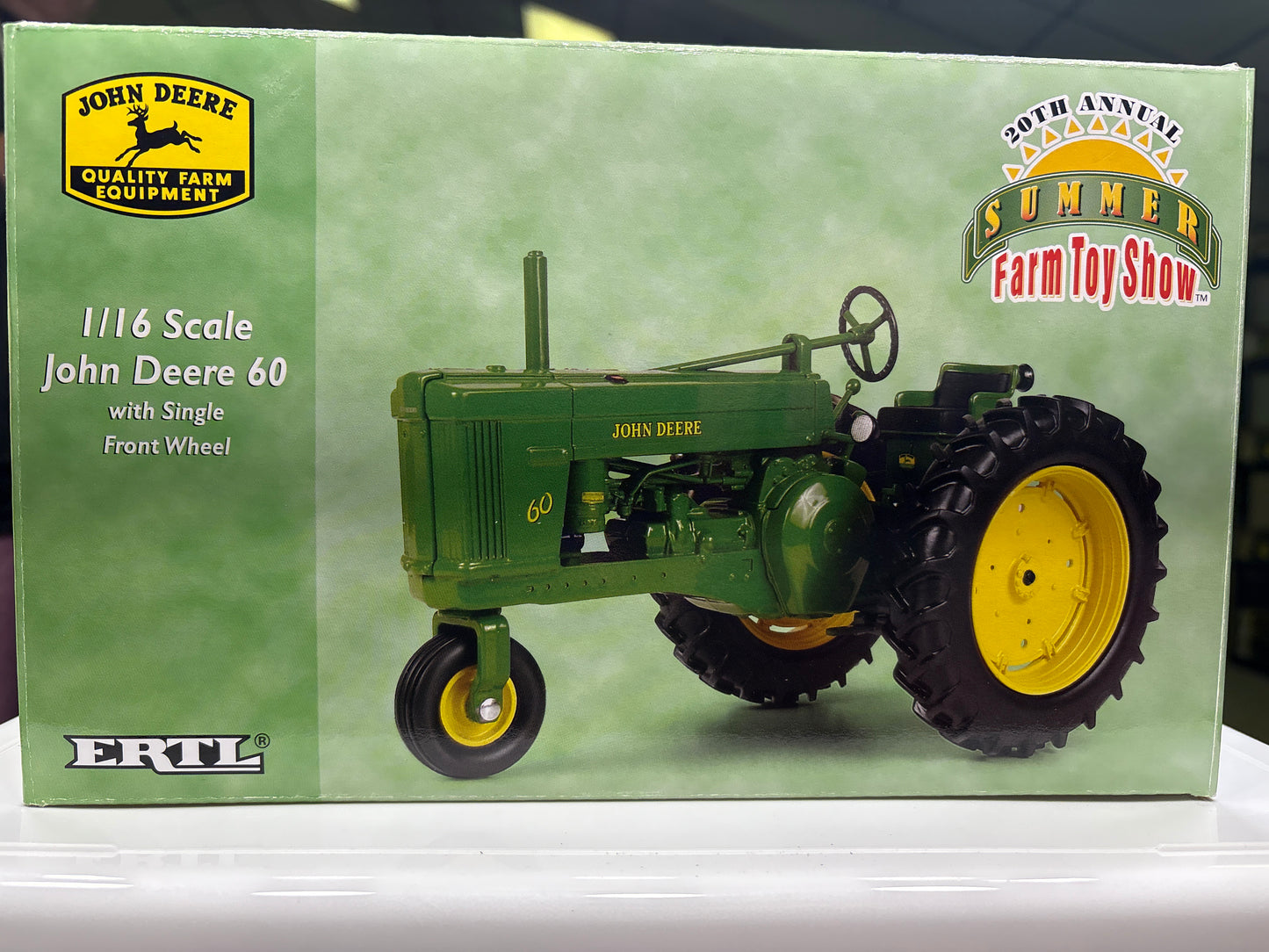 John Deere 60 w/single Front Wheel