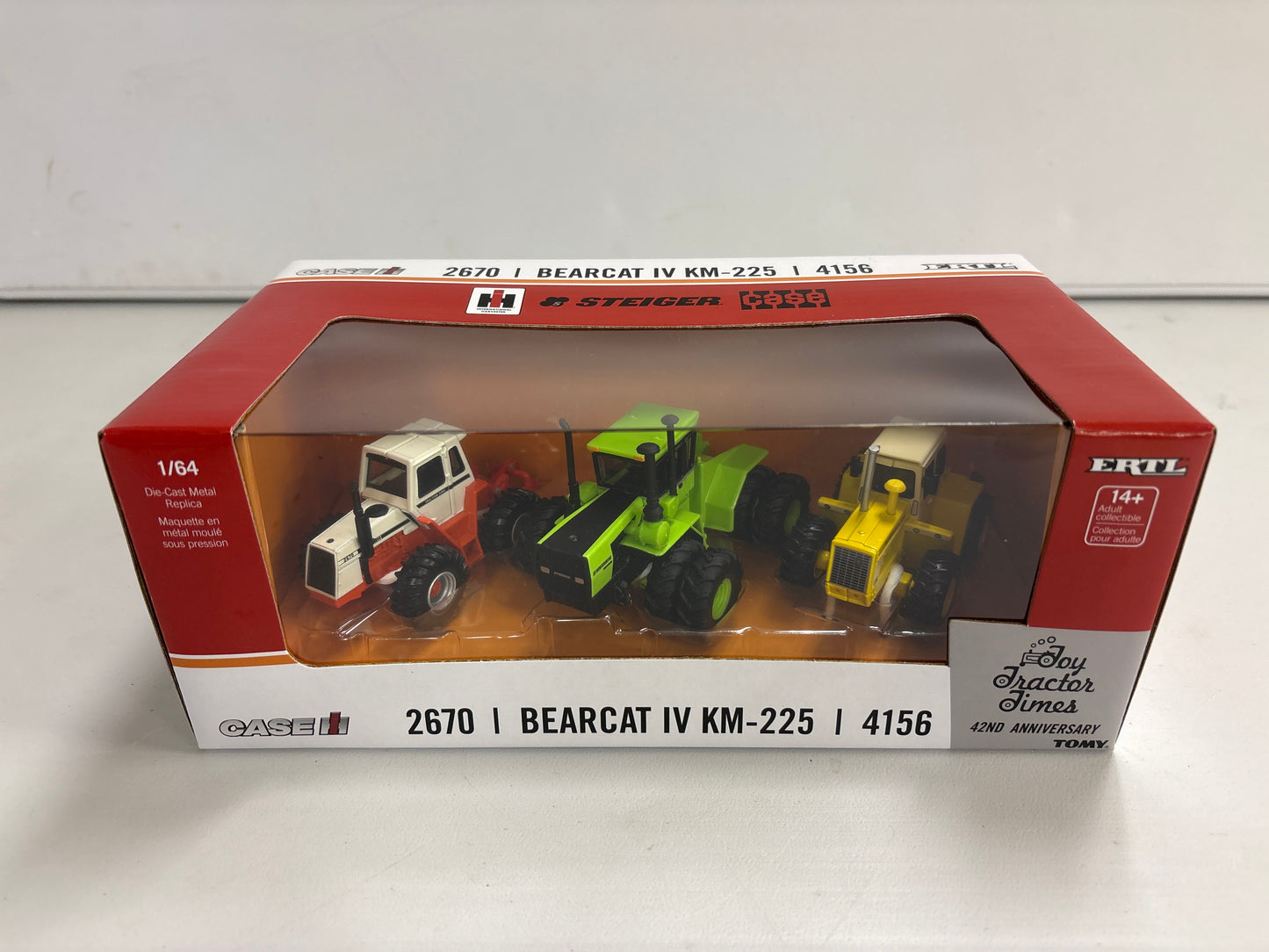 Tractor Set 2670 CASE, Steiger BEARCAT IV, IH 4156