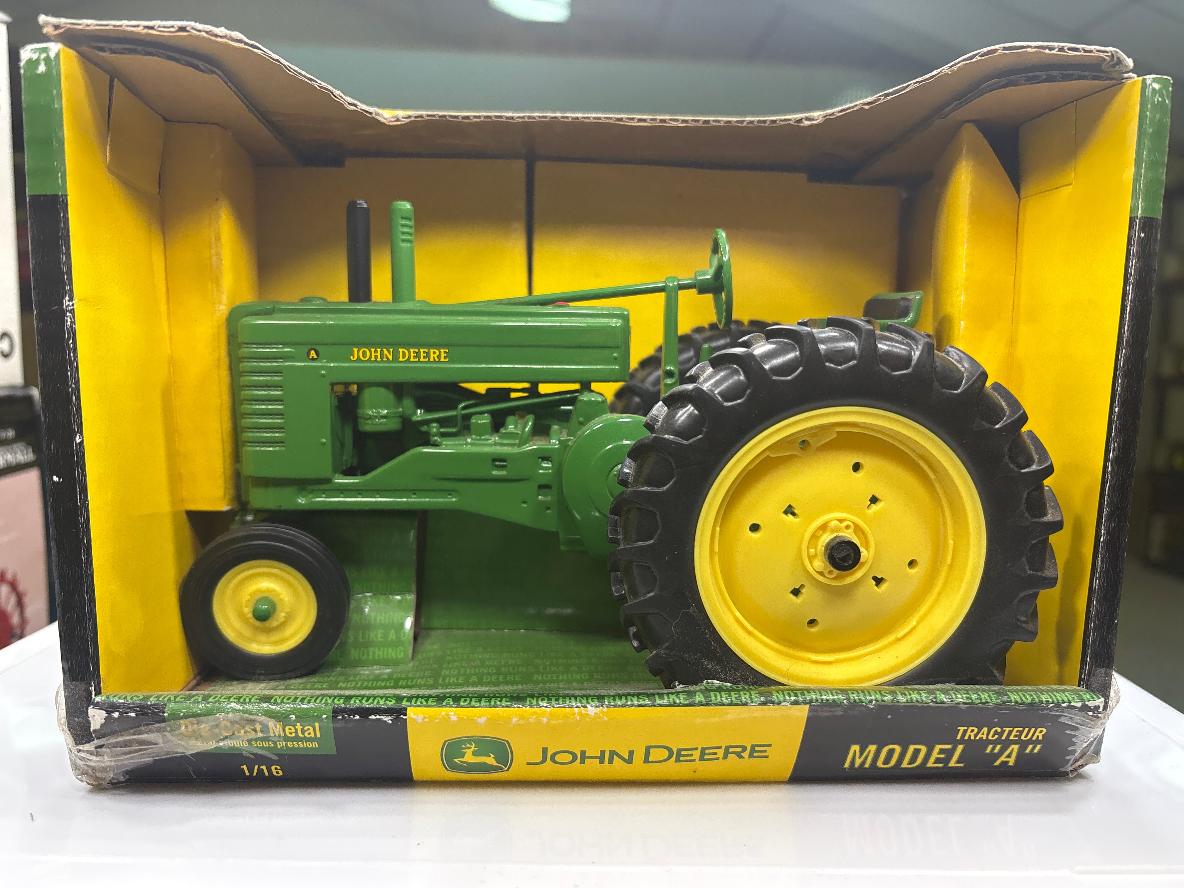 John Deere Model A Toy Tractor