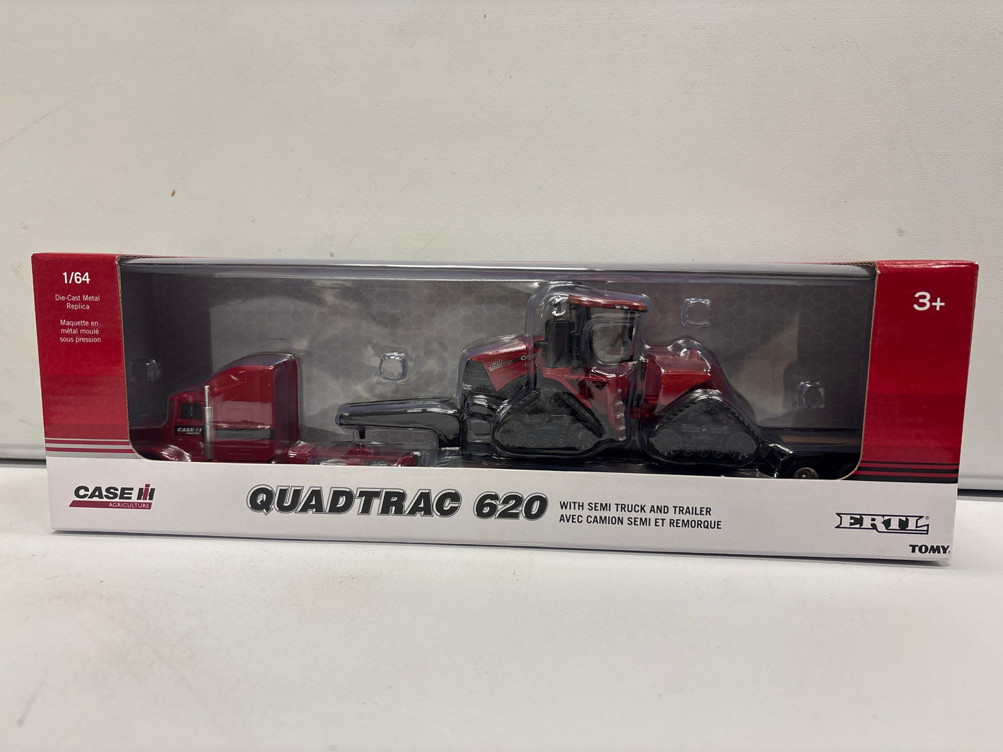 AFS Connect Steiger QuadTrac 620 w/semi and trailer
