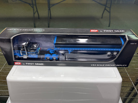 Peterbilt 389 Semi with High Sided Grain Trailer 60-1719