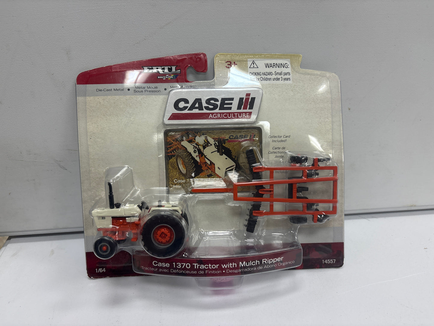Case 1370 Tractor w/mulch ripper