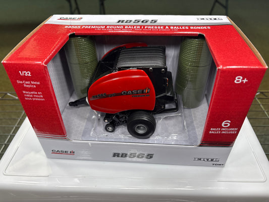 Case IH RB565 Round Baler w/bales
