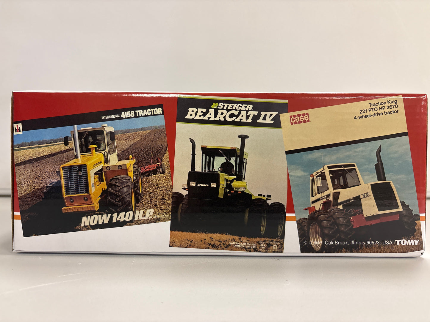 Tractor Set Chaser CASE 2670, STEIGER BEARCAT IV, IH 4156