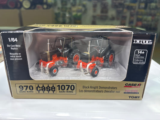 Model tractor set in packaging with visible branding on a blurred background