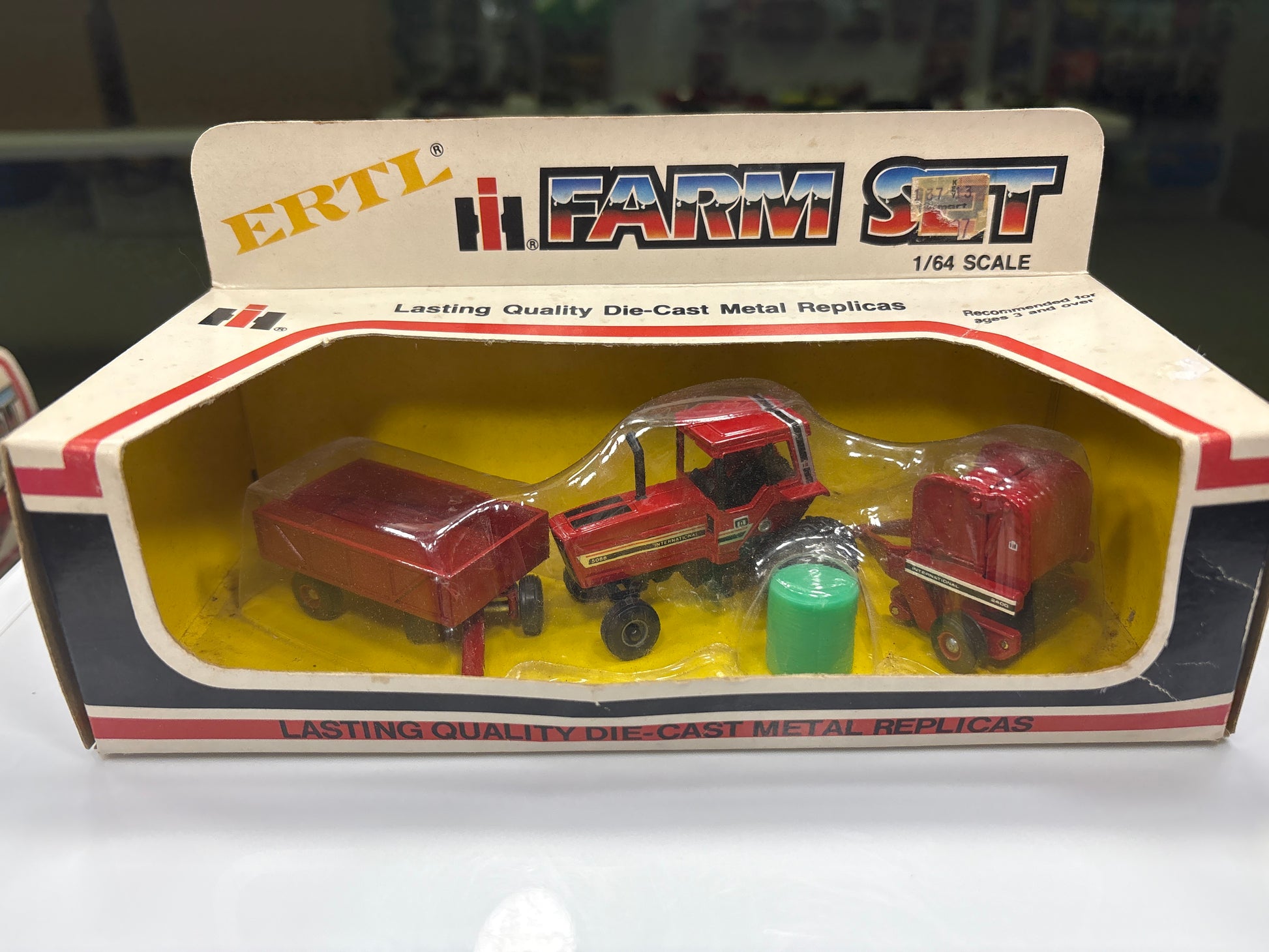 Toy Tractors Farm Set In Packaging