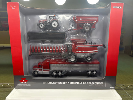 Massey Ferguson Harvesting Set 1/64