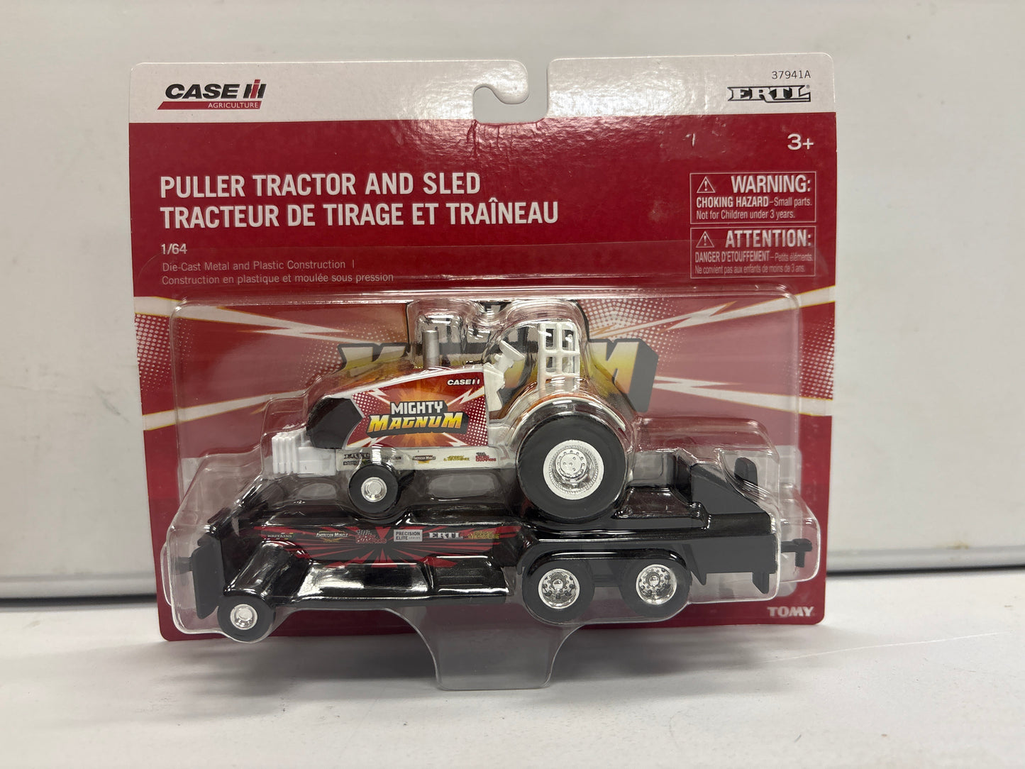 Puller Tractor and sled Mighty Magnum
