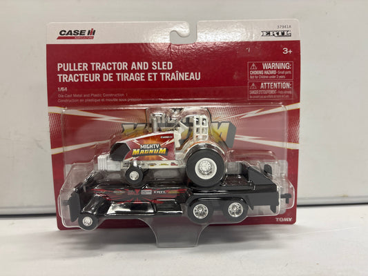 Puller Tractor and sled Mighty Magnum