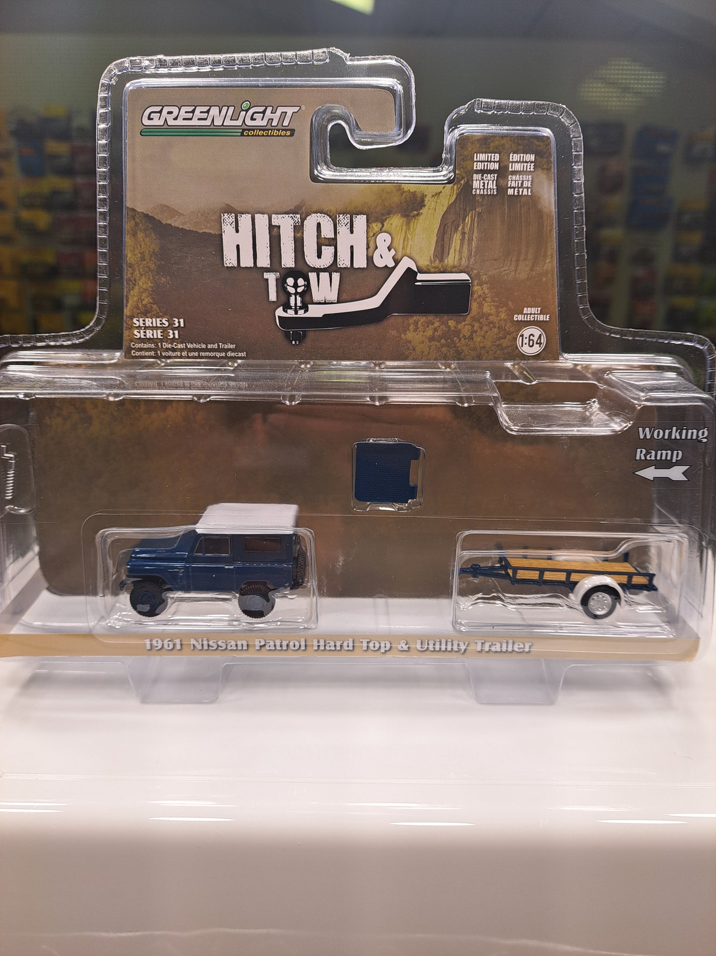 1961 Nissan Patrol Hard Top & Utility Trailer