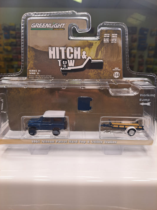 1961 Nissan Patrol Hard Top & Utility Trailer