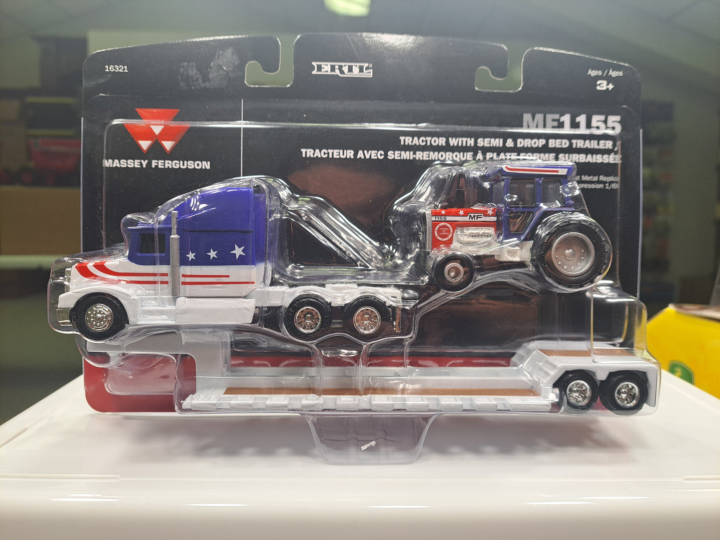 Tractor w/Semi & Drop Bed Trailer