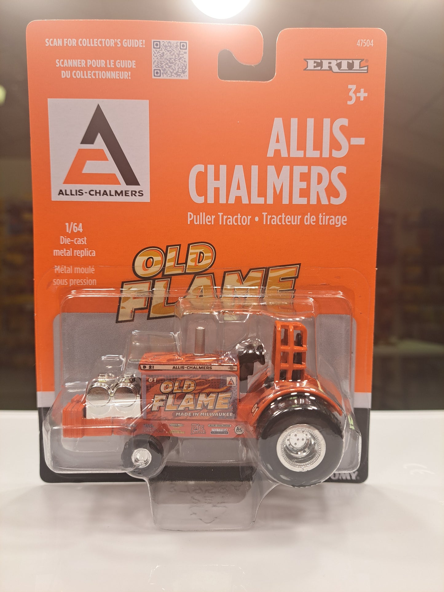 Puller Tractor Alllis-Chalmers Old Flame