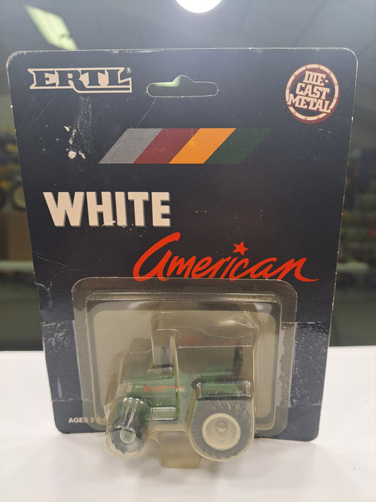 White American Tractor- Dark Green