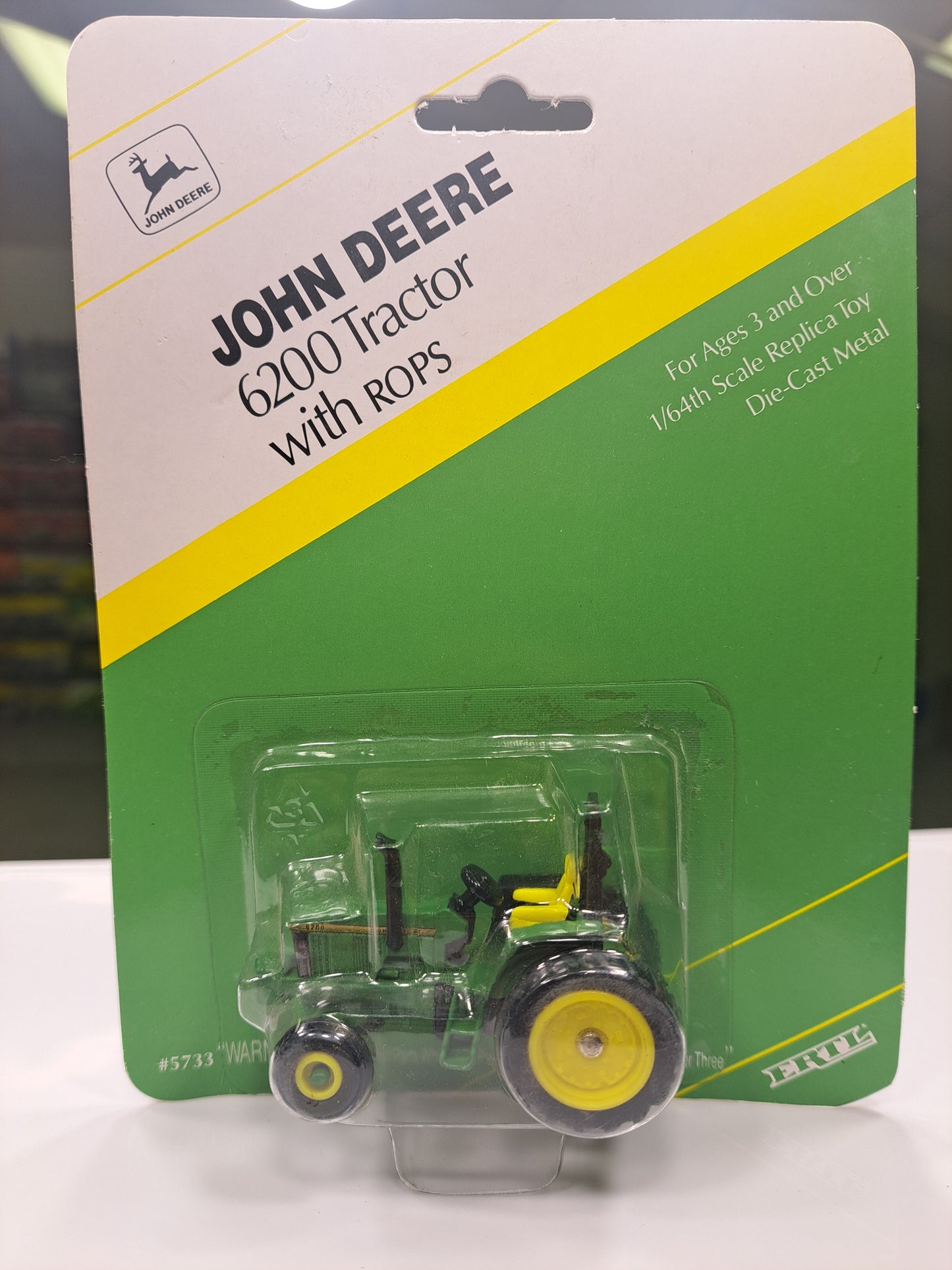 John Deere 6200 Tractor with ROPS
