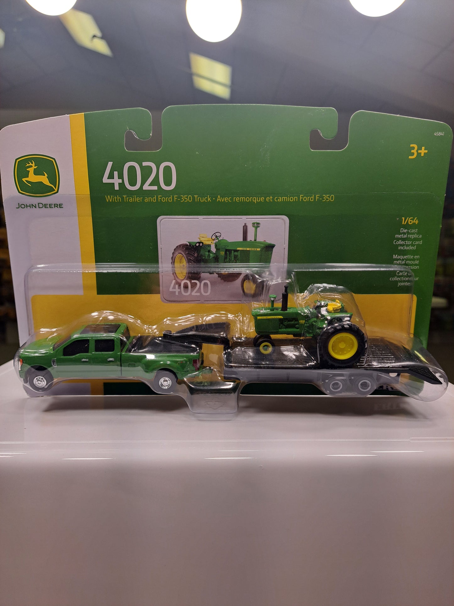 John Deere 4020 w/Ford F-350 and Trailer