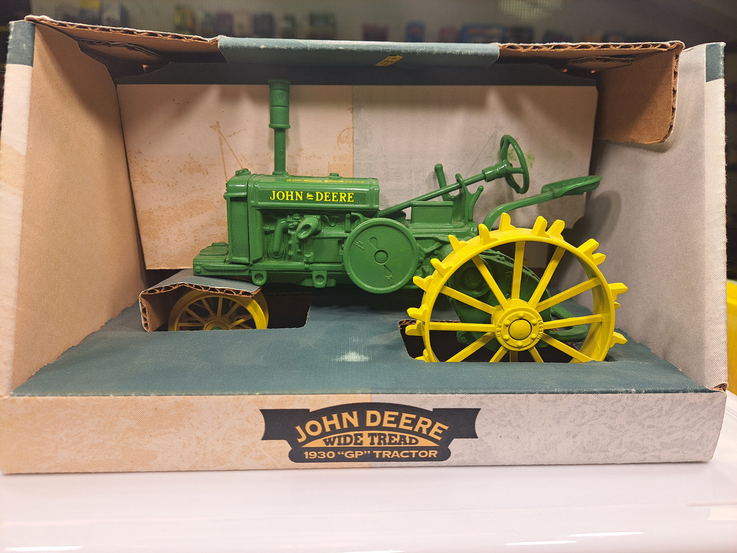 John Deere wide tread 1930 "GP" Tractor