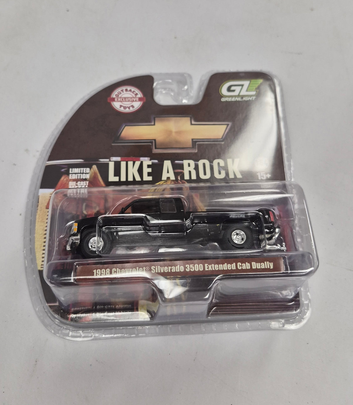 1998 Chevrolet Silverado 3500 Extended Cab Dually (black)