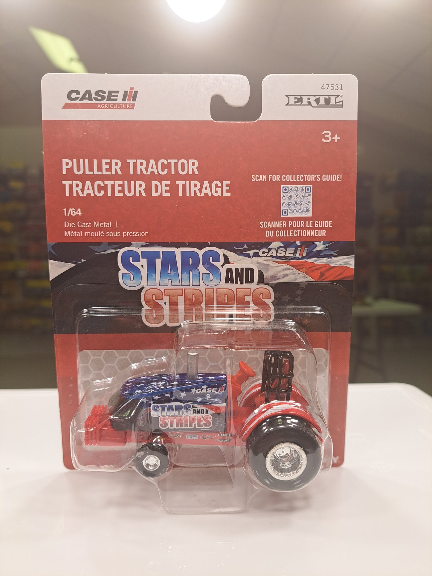 Puller Tractor Stars and Stripes