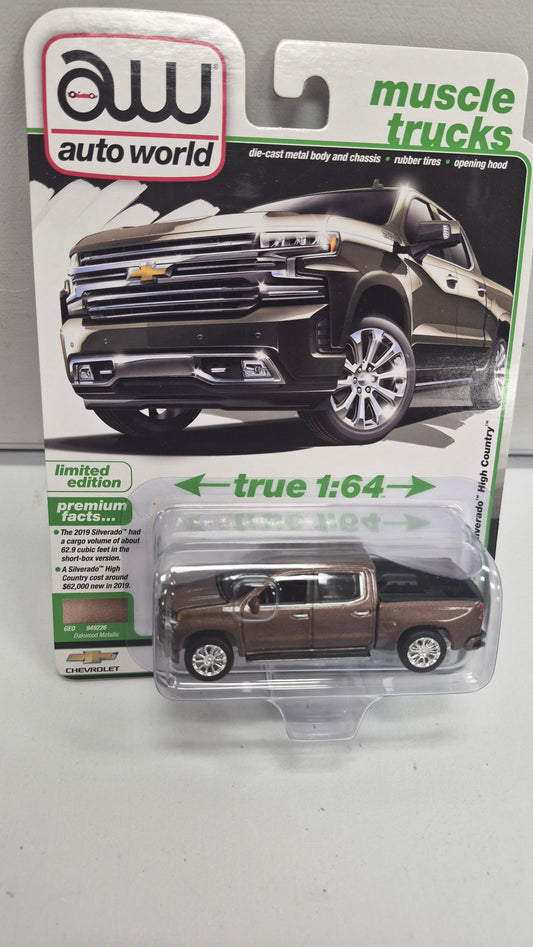 2019 Chevy Silverado High County (Oakwood Metallic)